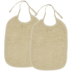 Set van 2 badstof slabben - 2-pack basic badstof sand